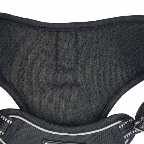 Szelki dla psa czarne z uchwytem TAILUP