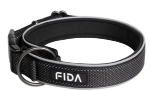 Obroża dla psa Fida Black