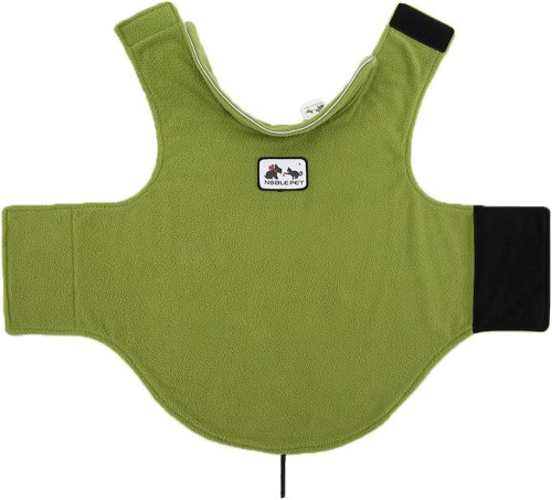 Kurtka polarowa dla psa Green