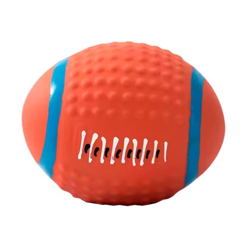 Gryzak dla psa piszcząca piłka rugby