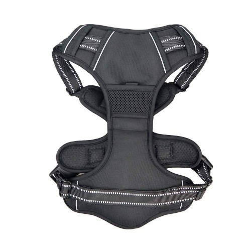 Szelki dla psa czarne z uchwytem TAILUP