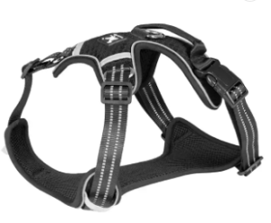 Lekkie szelki dla psa czarne