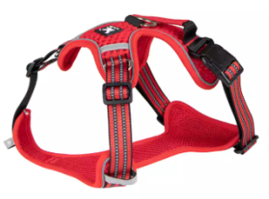 Lekkie szelki dla psa czerwone