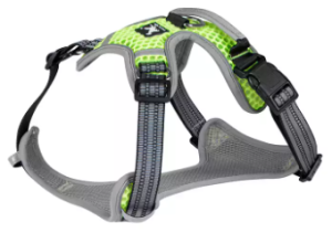 Lekkie szelki dla psa zielone