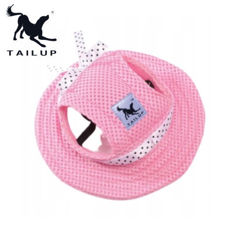 Kapelusz dla psa różowy