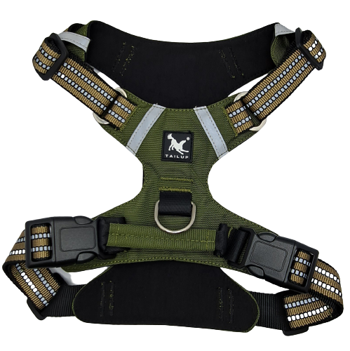 szelki dla psa khaki