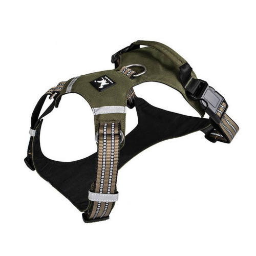 szelki dla psa zielone