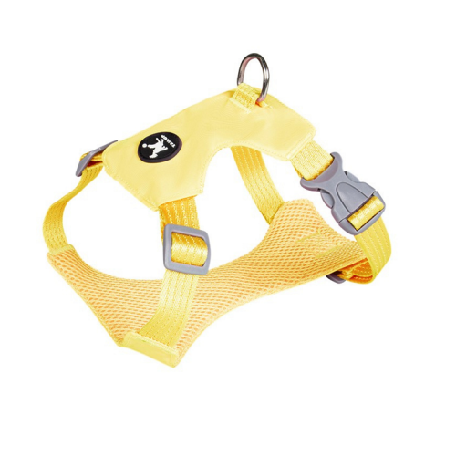 szelki dla małego psa żółte