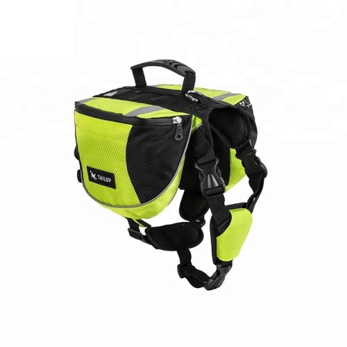 Szelki dla psa w góry zielone