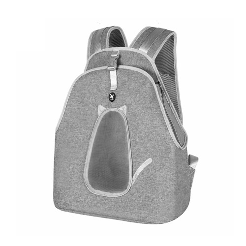 Plecak dla kota/psa szary L