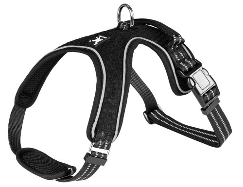 Szelki dla psa Lumen Black