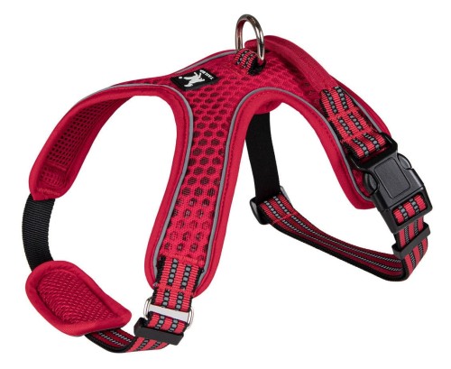 szelki dla psa czerwone