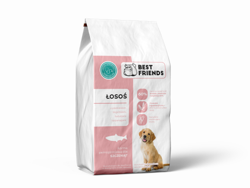 Karma bezzbożowa dla szczeniaka Łosoś 2kg