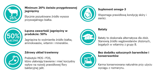 Best Friends Jagnięcina z batatami i miętą