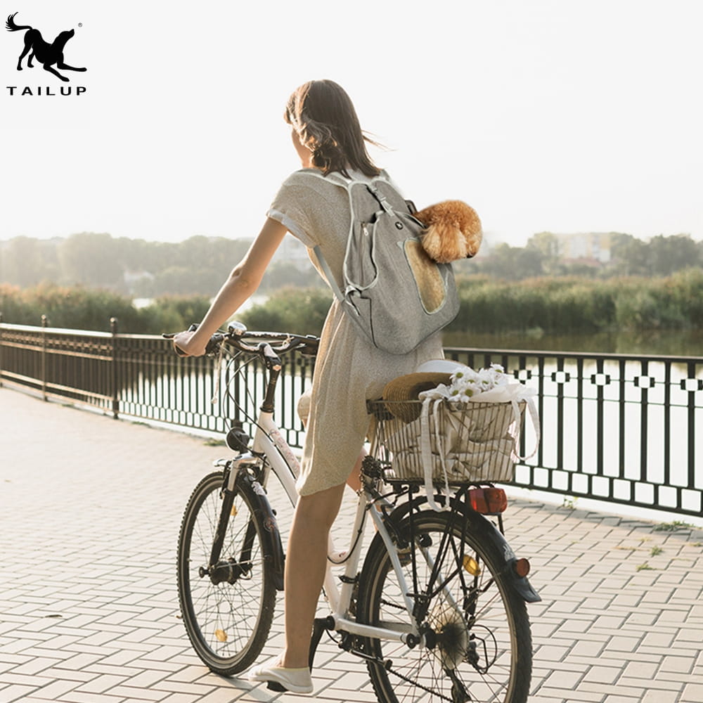 plecak dla psa na rower